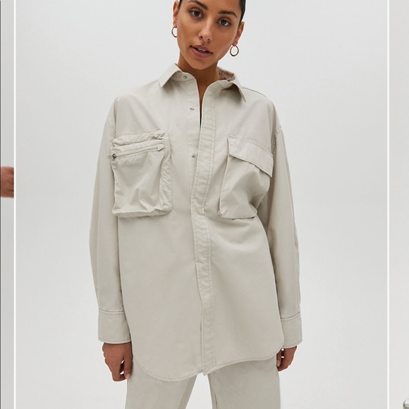 ISO Aritzia TNA Bel Air Button Up - Picture 2 of 3